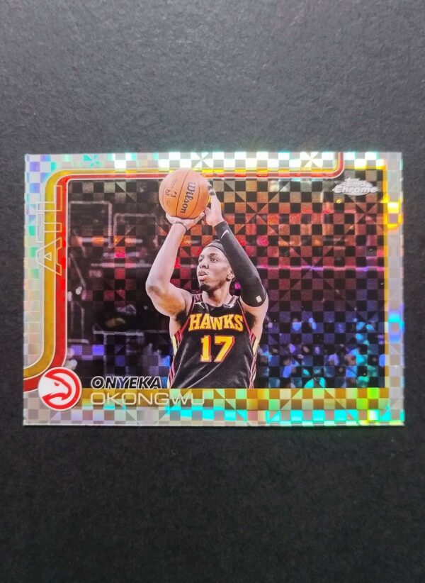 2025-26 Topps Chrome Onyeka Okongwu #21 Xfractor