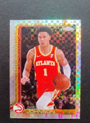 2025-26 Topps Chrome Jalen Johnson #56 Xfractor