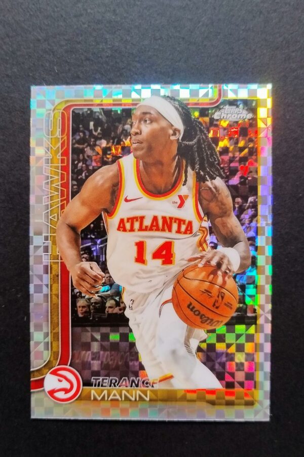 2025-26 Topps Chrome Terance Mann #9 Xfractor