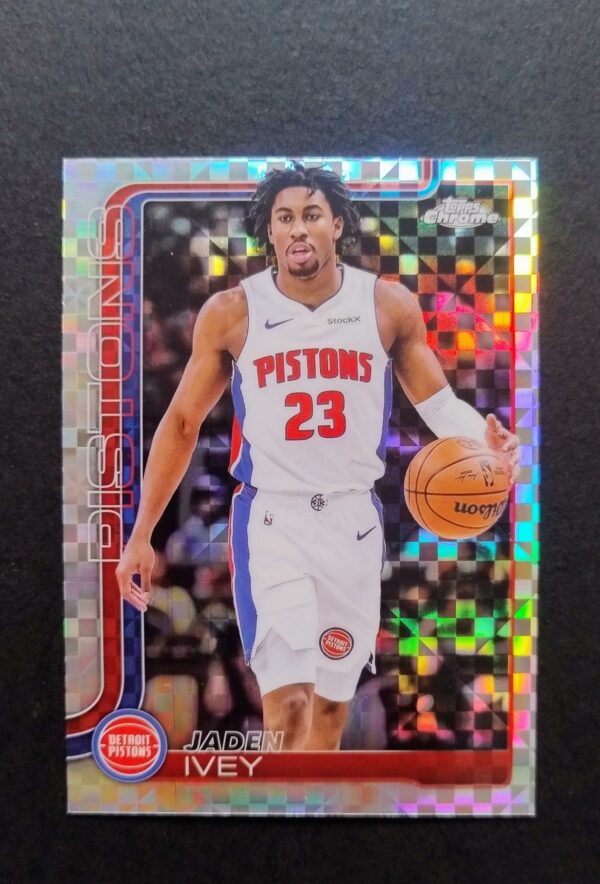 2025-26 Topps Chrome Jaden Ivey #61 Xfractor