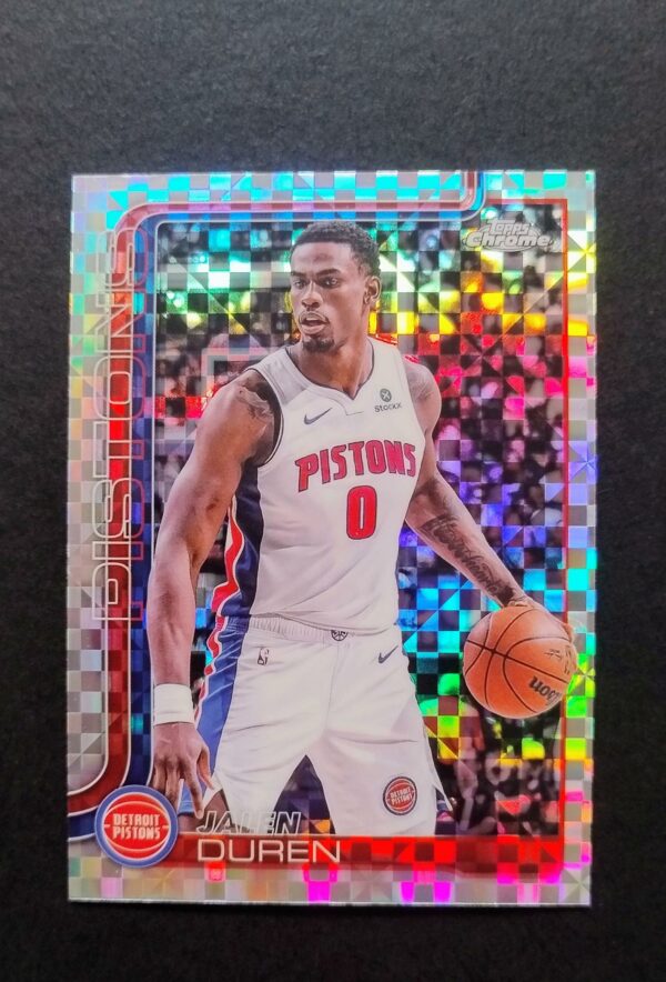 2025-26 Topps Chrome Jalen Duren #57 Xfractor