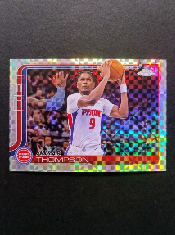 2025-26 Topps Chrome Ausar Thompson #64 Xfractor