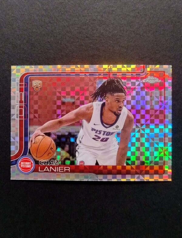 2025-26 Topps Chrome Chaz Lanier #288 Xfractor RC