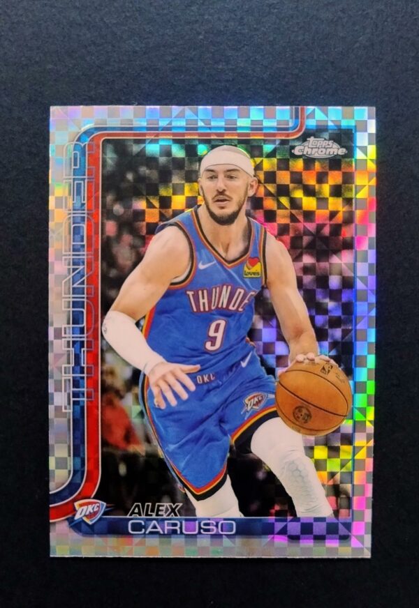 2025-26 Topps Chrome Alex Caruso #170 Xfractor