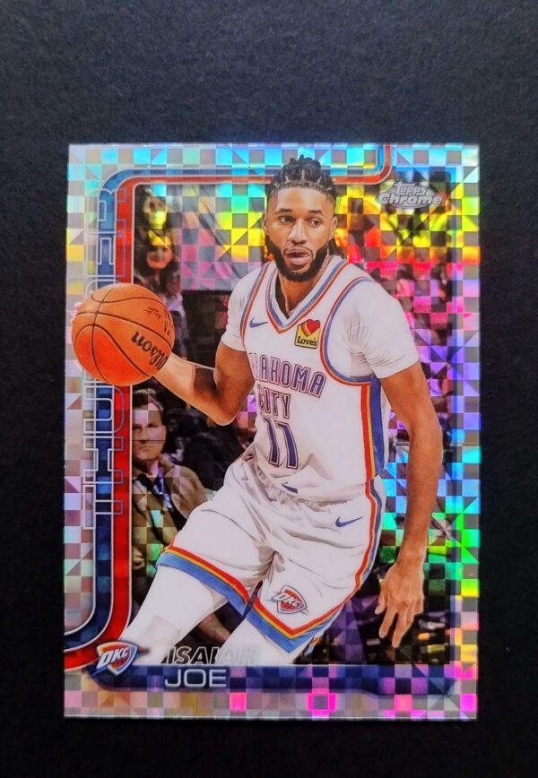2025-26 Topps Chrome Isaiah Joe #121 Xfractor