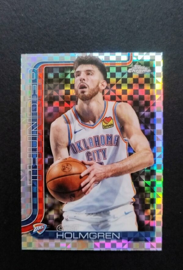 2025-26 Topps Chrome Chet Holmgren #134 Xfractor