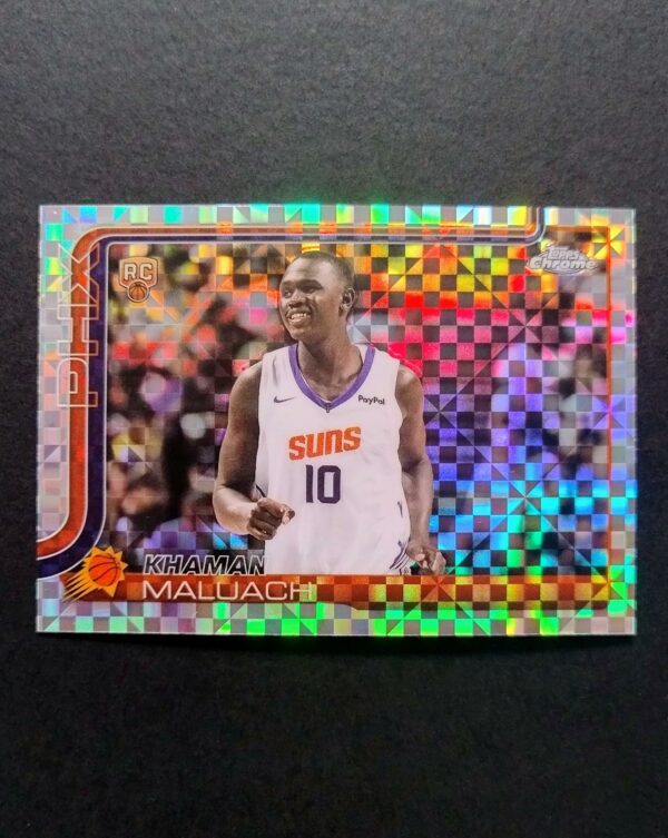 2025-26 Topps Chrome Khaman Maluach #260 Xfractor RC