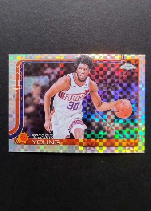 2025-26 Topps Chrome Thaddeus Young #135 Xfractor