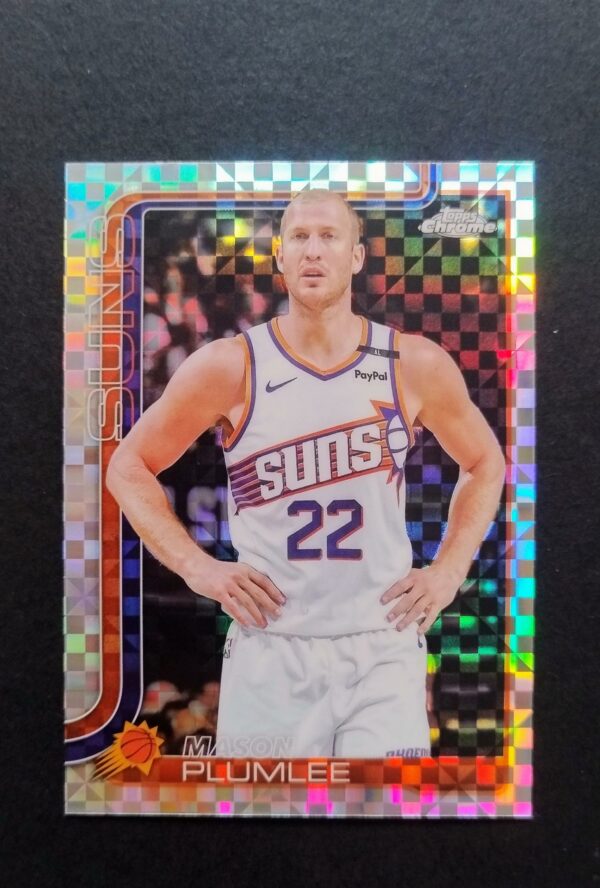 2025-26 Topps Chrome Mason Plumlee #106 Xfractor