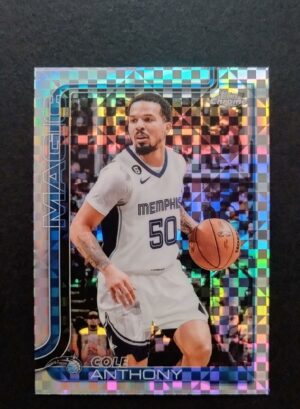 2025-26 Topps Chrome Cole Anthony #175 Xfractor