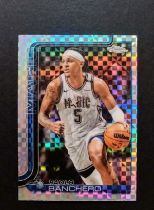 2025-26 Topps Chrome Paolo Banchero #140 Xfractor