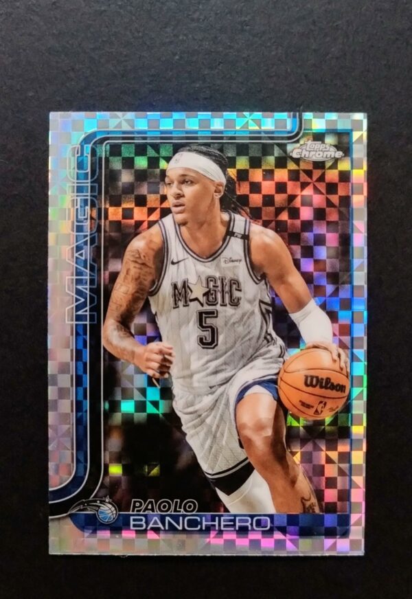 2025-26 Topps Chrome Paolo Banchero #140 Xfractor