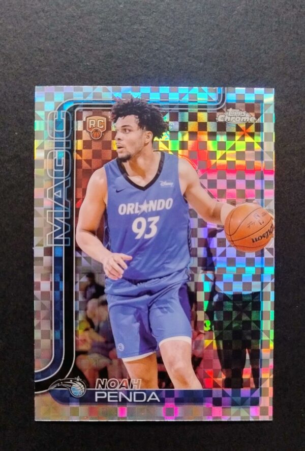 2025-26 Topps Chrome Noah Penda #282 Xfractor RC