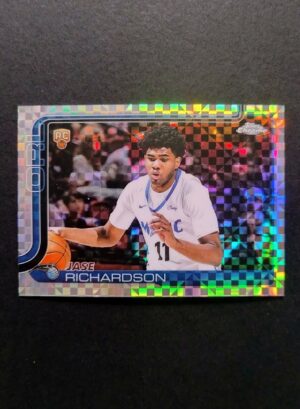 2025-26 Topps Chrome Jase Richardson #275 Xfractor RC